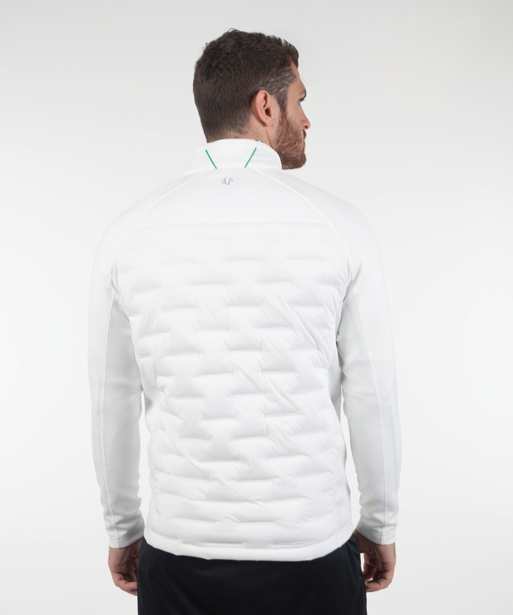 Pure White/Fern Green