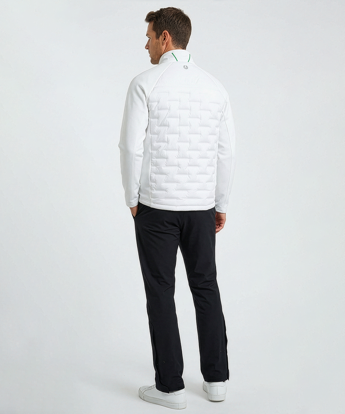 Pure White/Fern Green