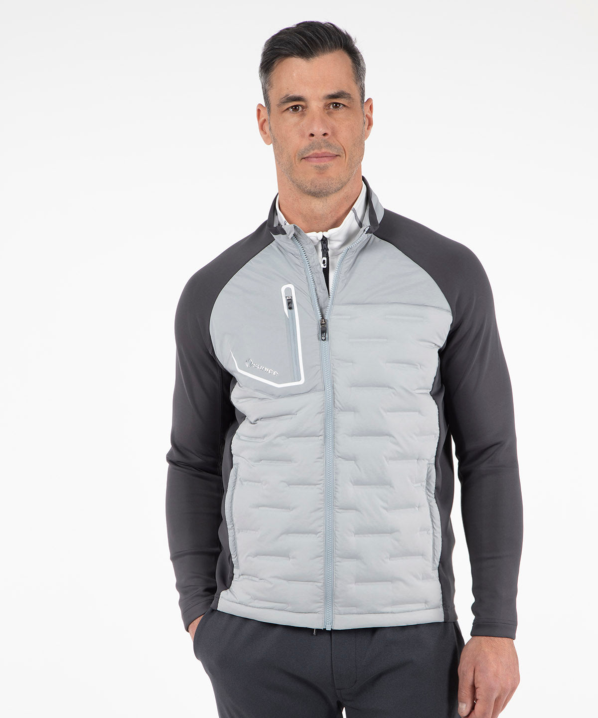 Charcoal/Pure White