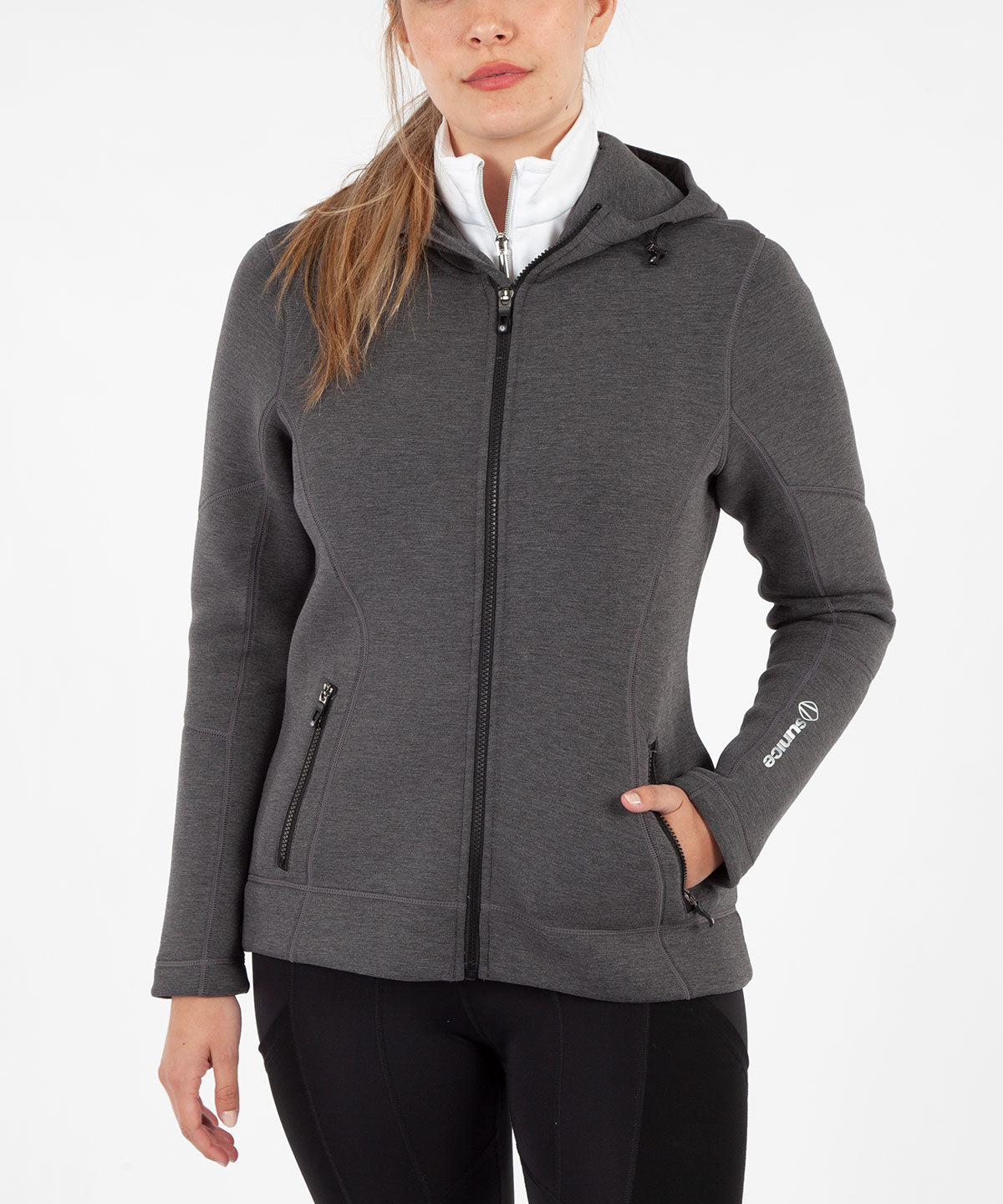 Women&#39;s Audrey Technospacer Thermal Stretch Softshell Hoodie