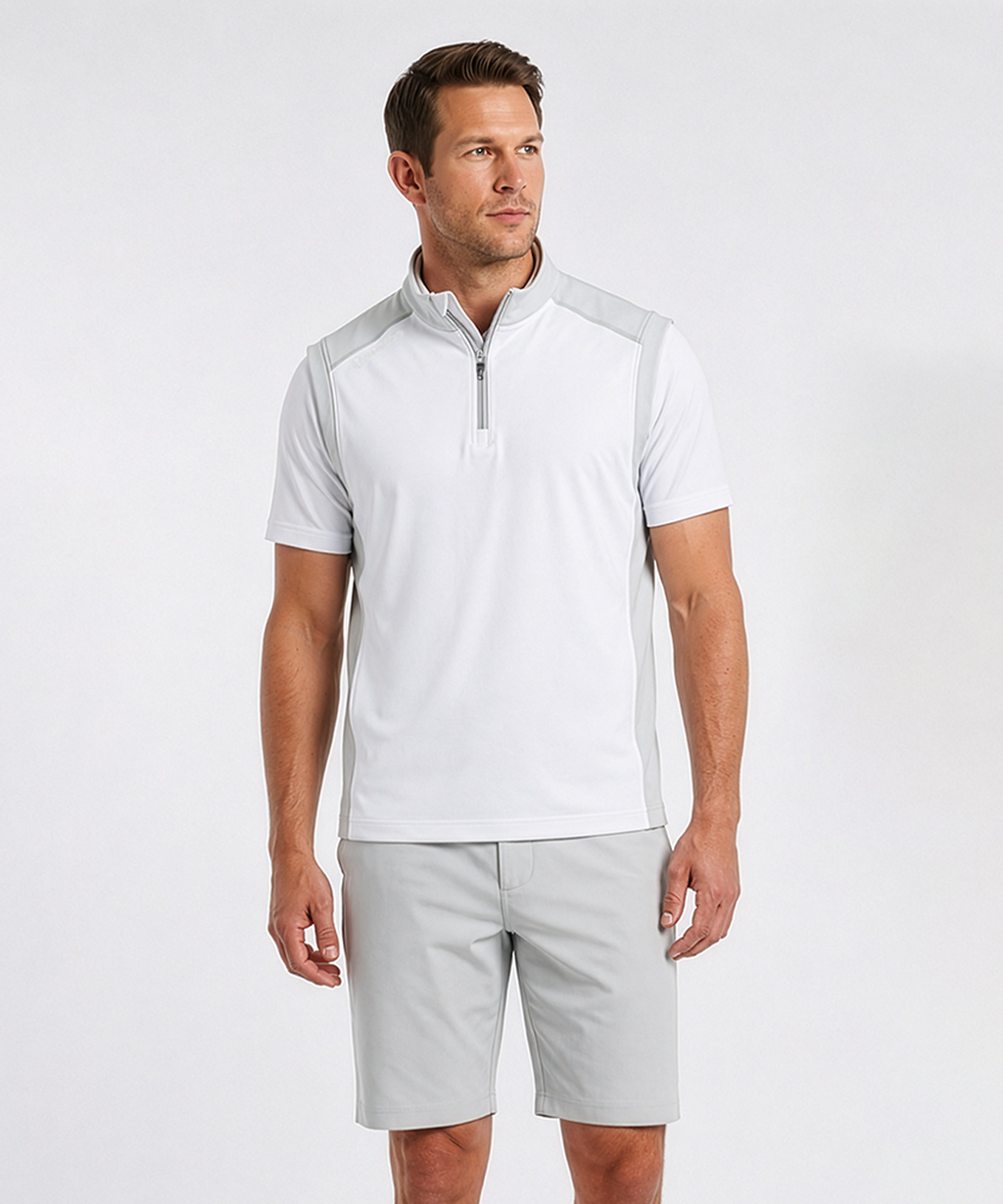 Pure White/ Down Grey Melange
