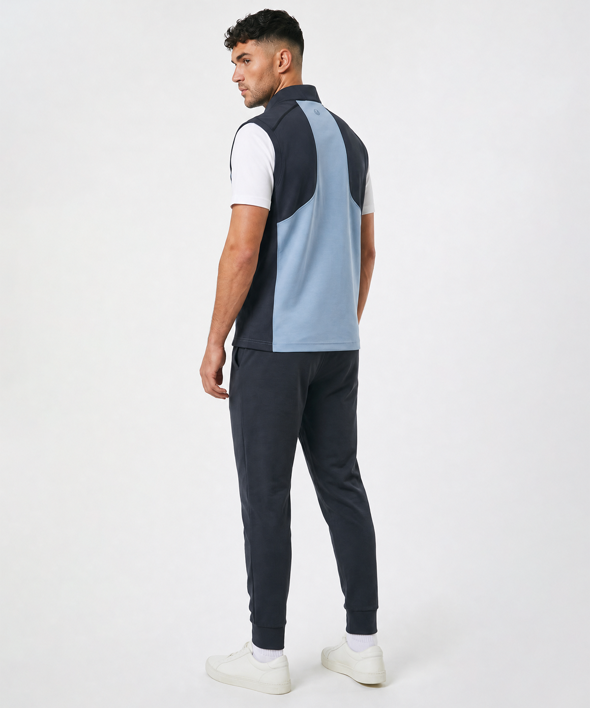 Denim/ Black Melange
