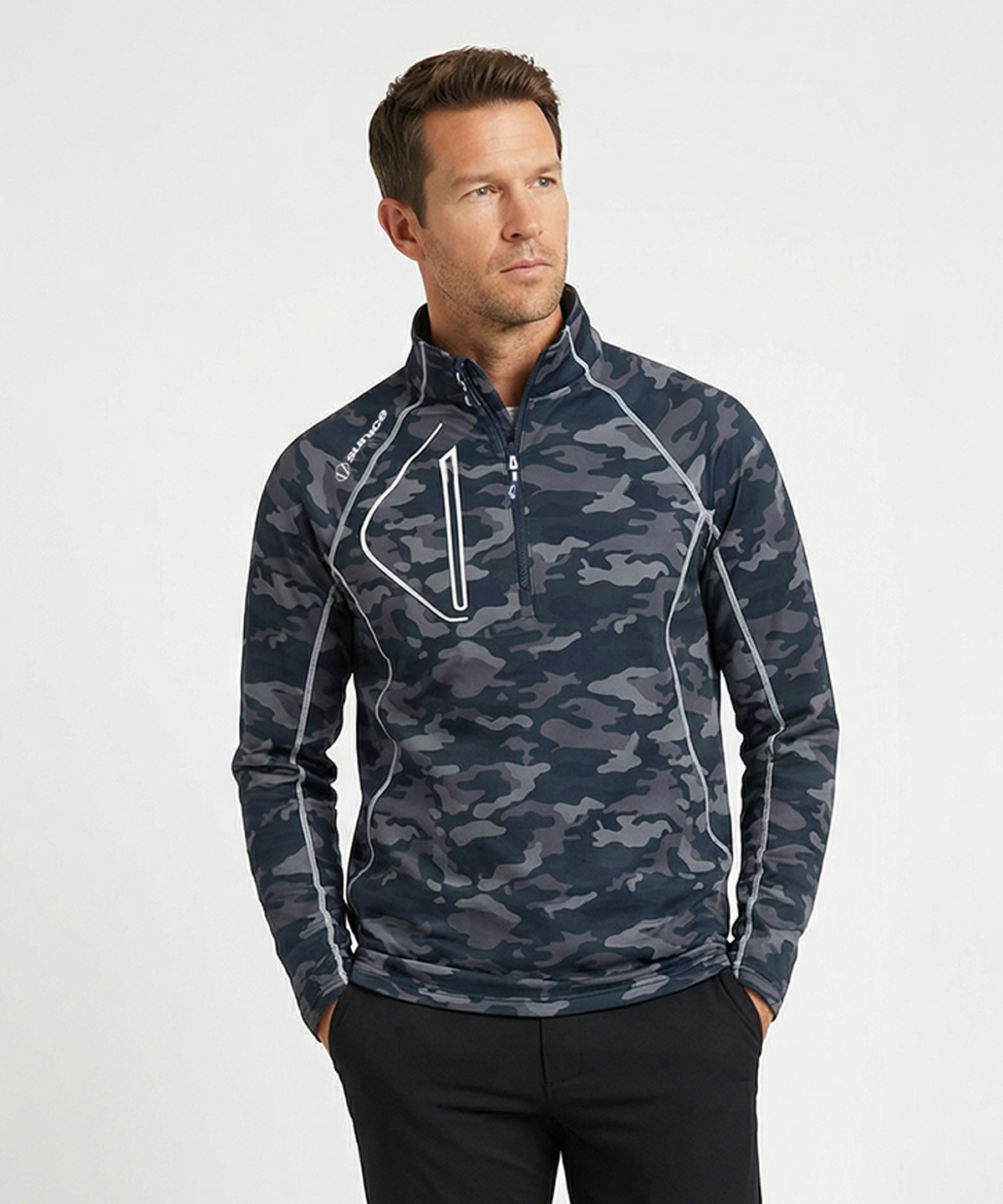 Men's Allendale Stretch Quarter-Zip Pullover