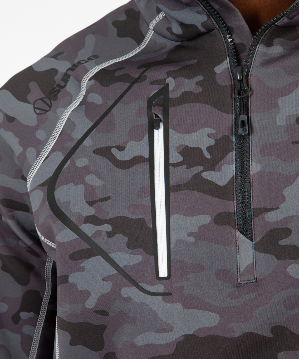 Men's Allendale Element Shield Water-Repellent Quarter-Zip Pullover