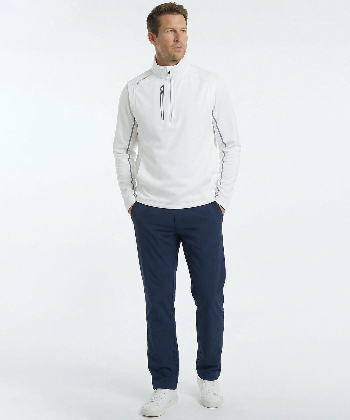Men's Axel Element Shield Quarter-Zip Vest – Sunice