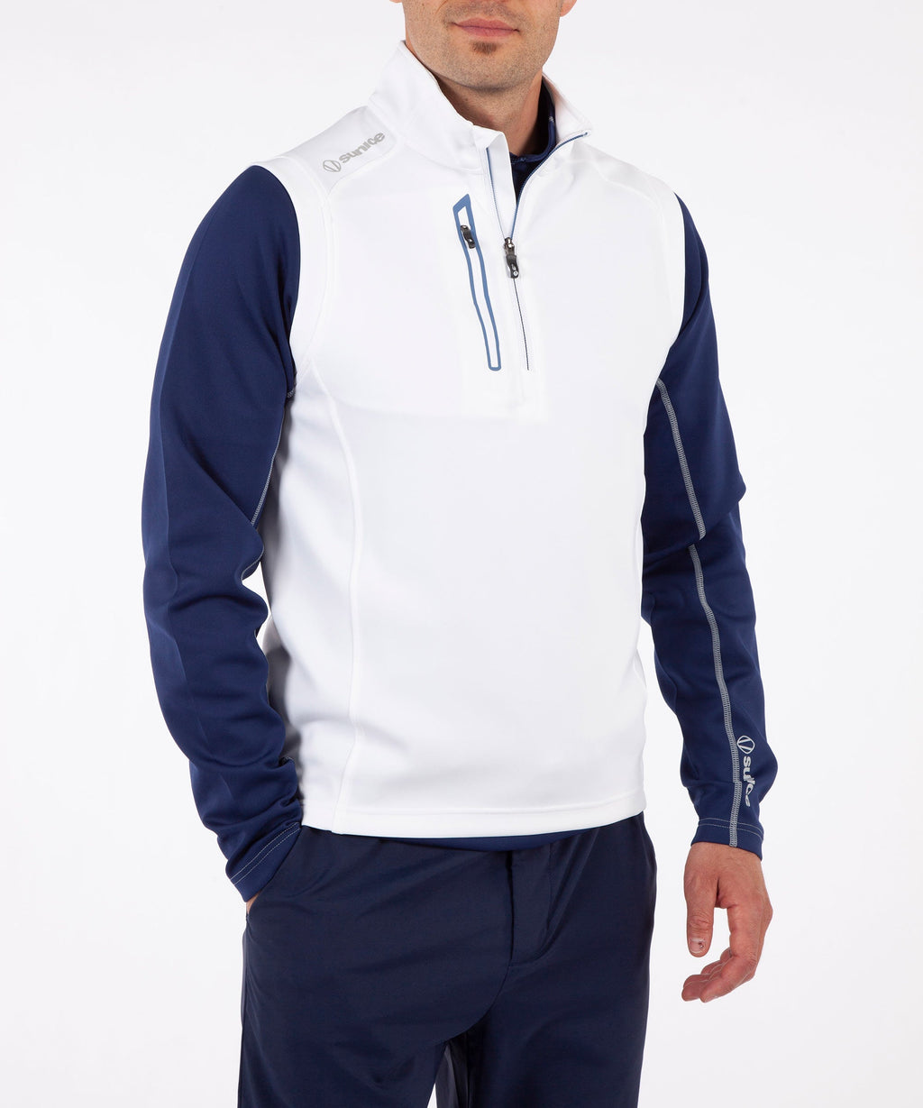 Pure White/Blue Mist