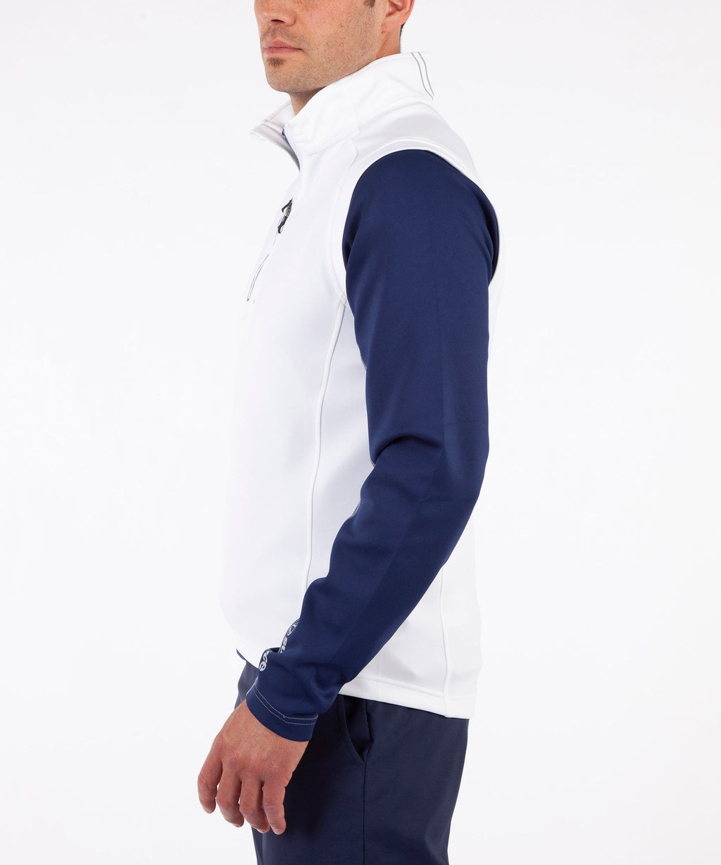 Pure White/Blue Mist