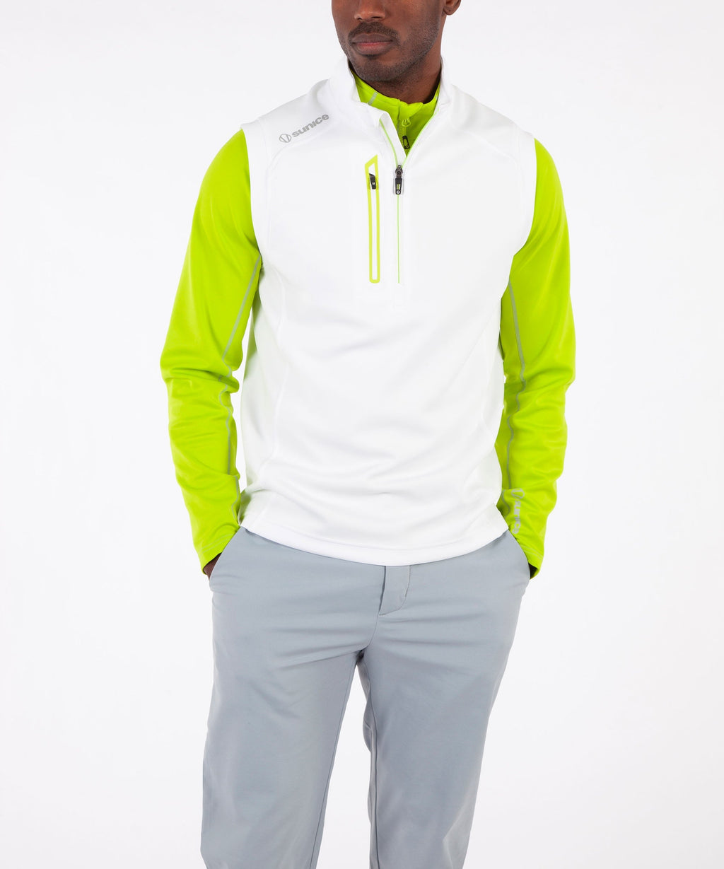 Pure White/Green Apple