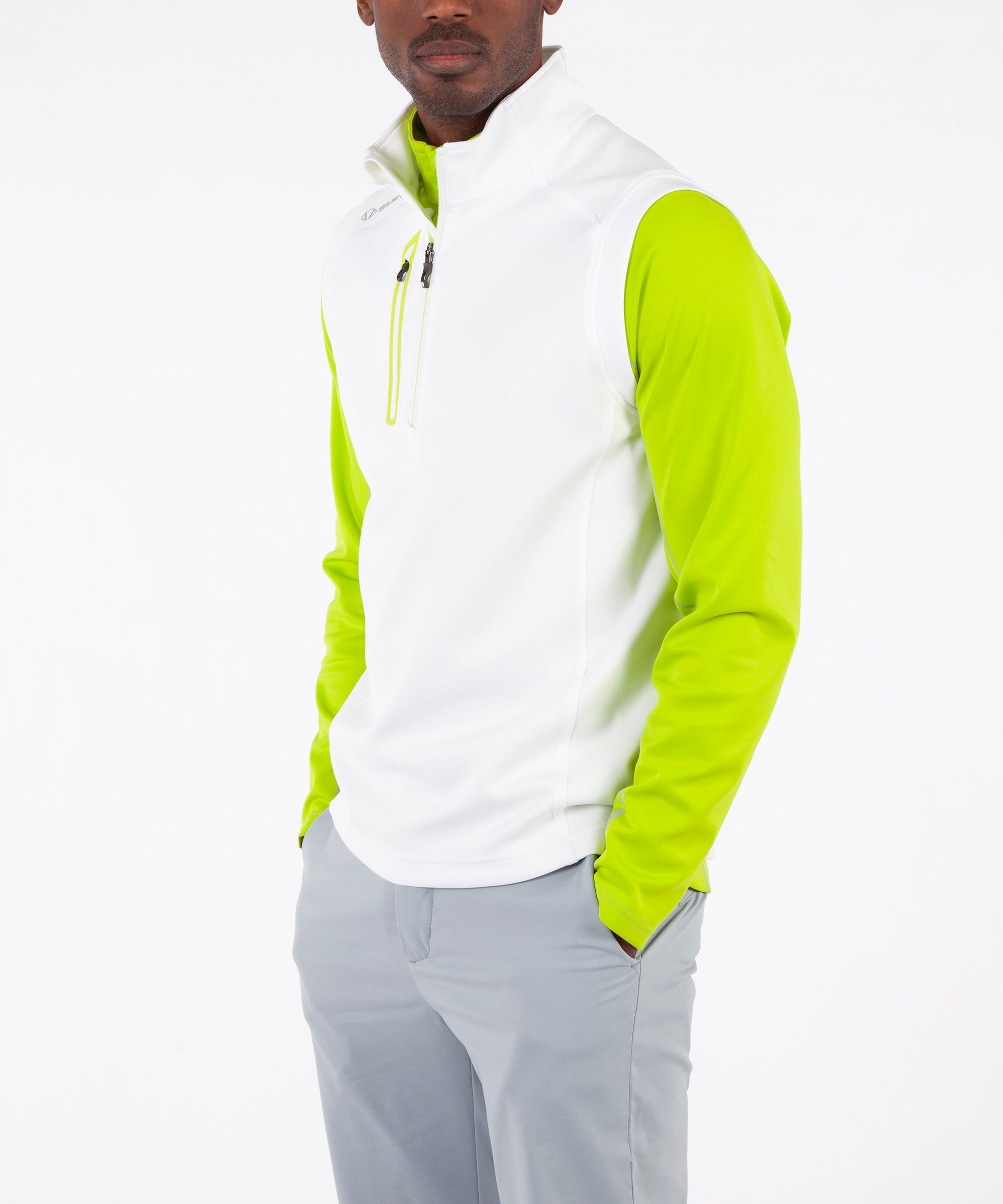 Pure White/Green Apple