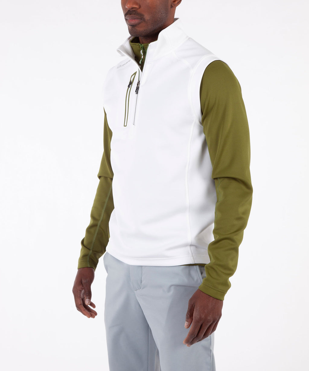 Pure White/Army Green