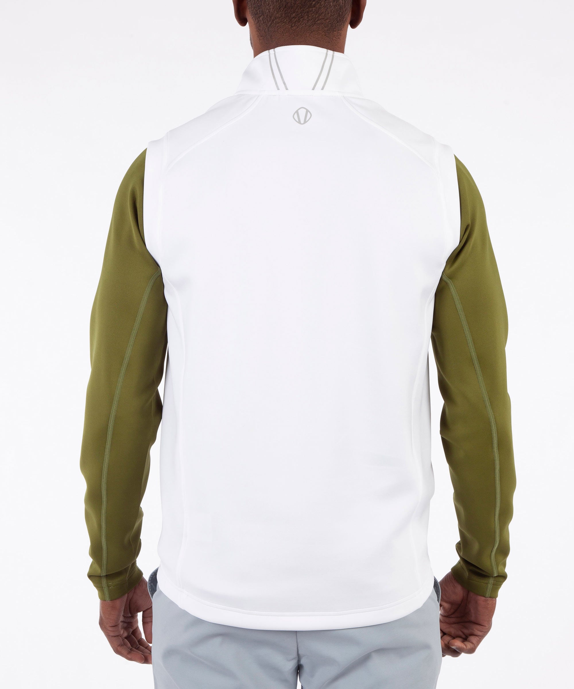 Pure White/Army Green