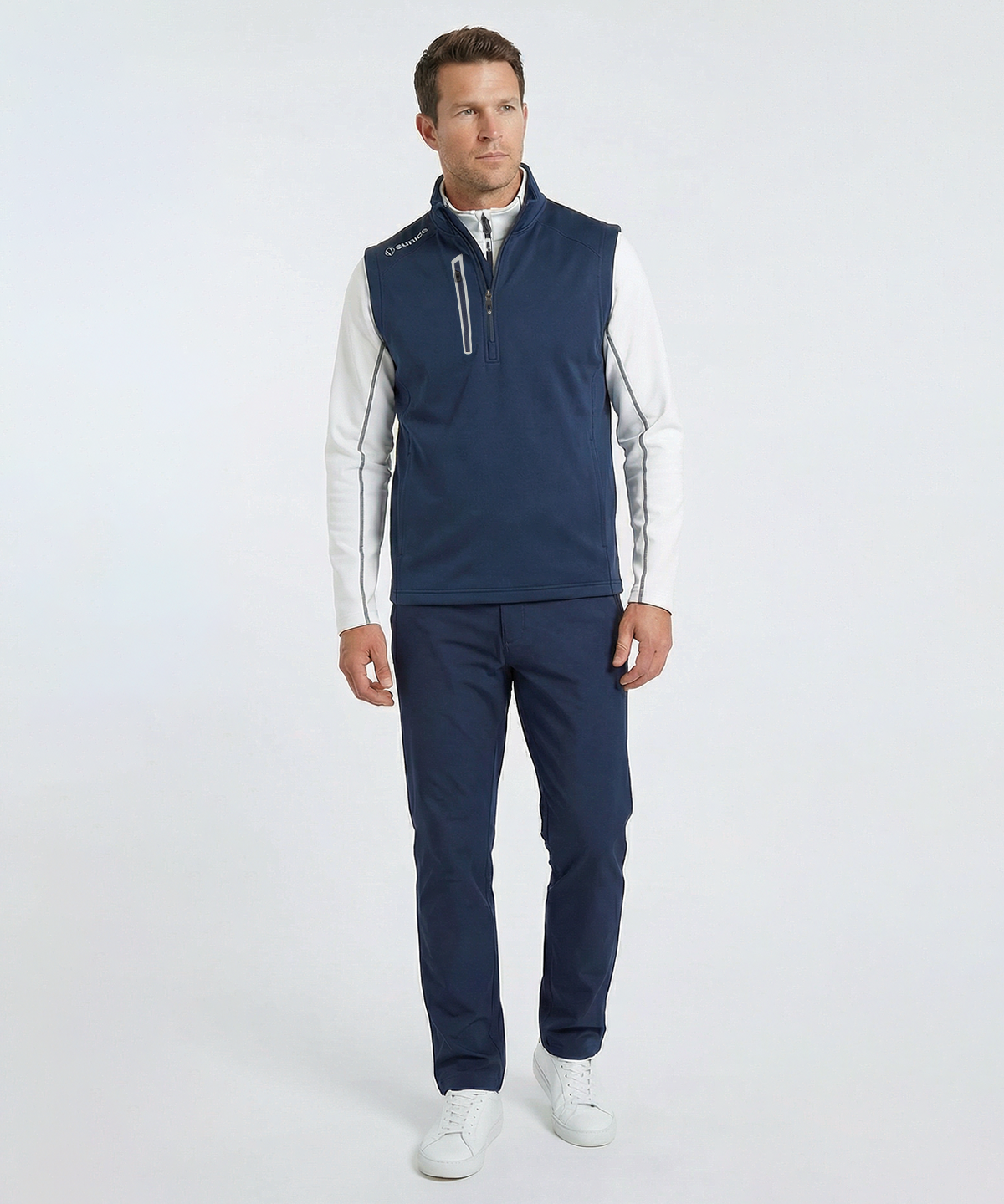 Men's Axel Element Shield Quarter-Zip Vest – Sunice