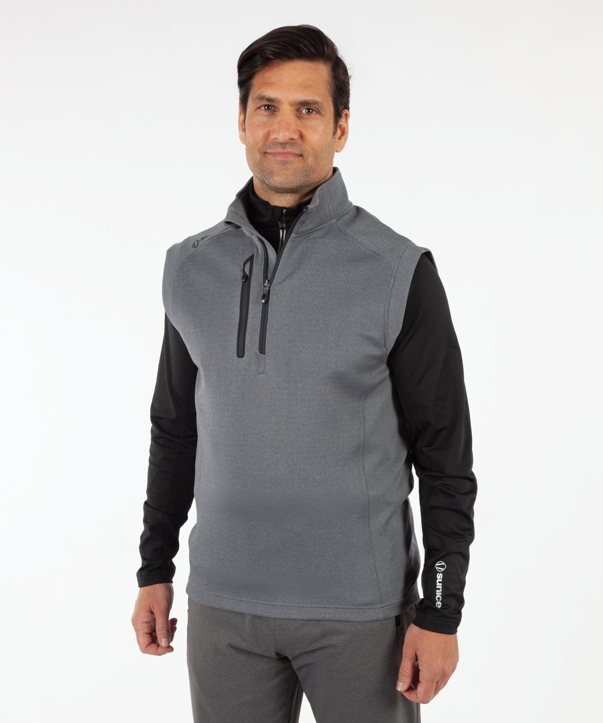 Charcoal Melange/Black