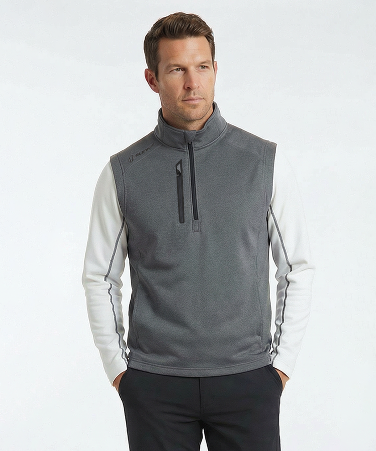 Charcoal Melange/Black