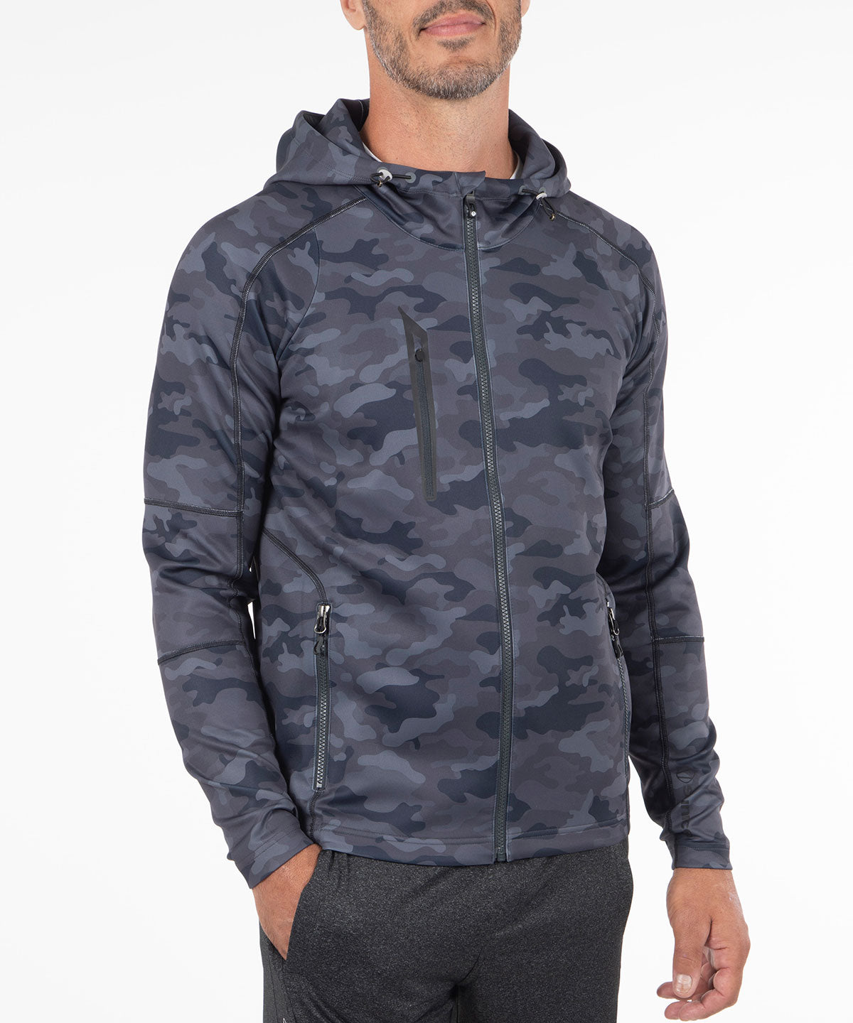 charcoal camo/black