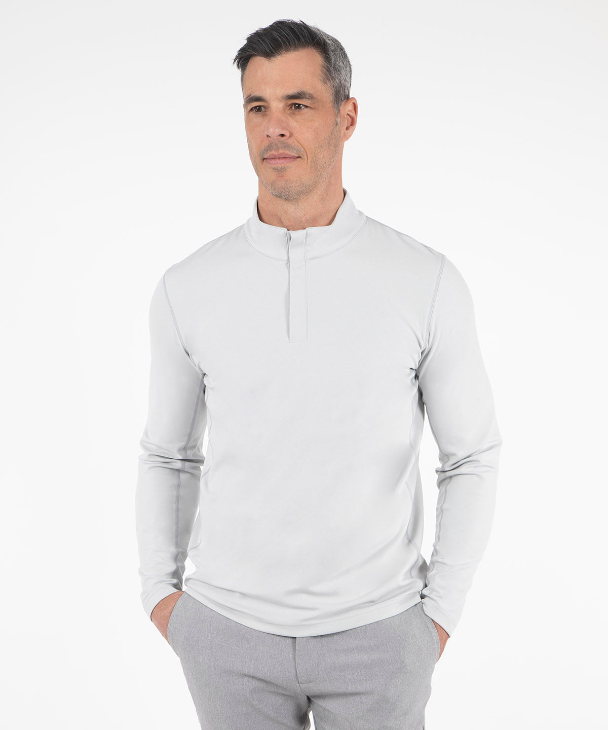 Men's Aric Aerosoft Performance Pullover Quarter-Zip – Sunice