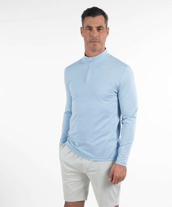 Men's Aric Aerosoft Performance Pullover Quarter-Zip