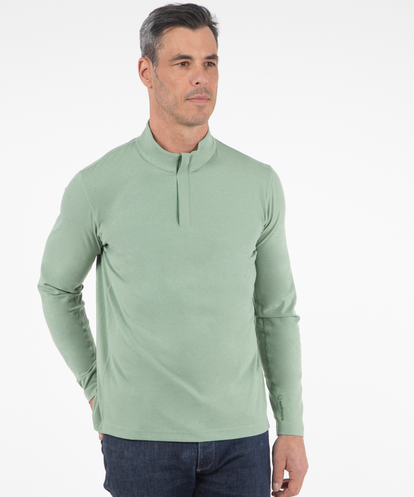 Men's Aric Aerosoft Performance Pullover Quarter-Zip