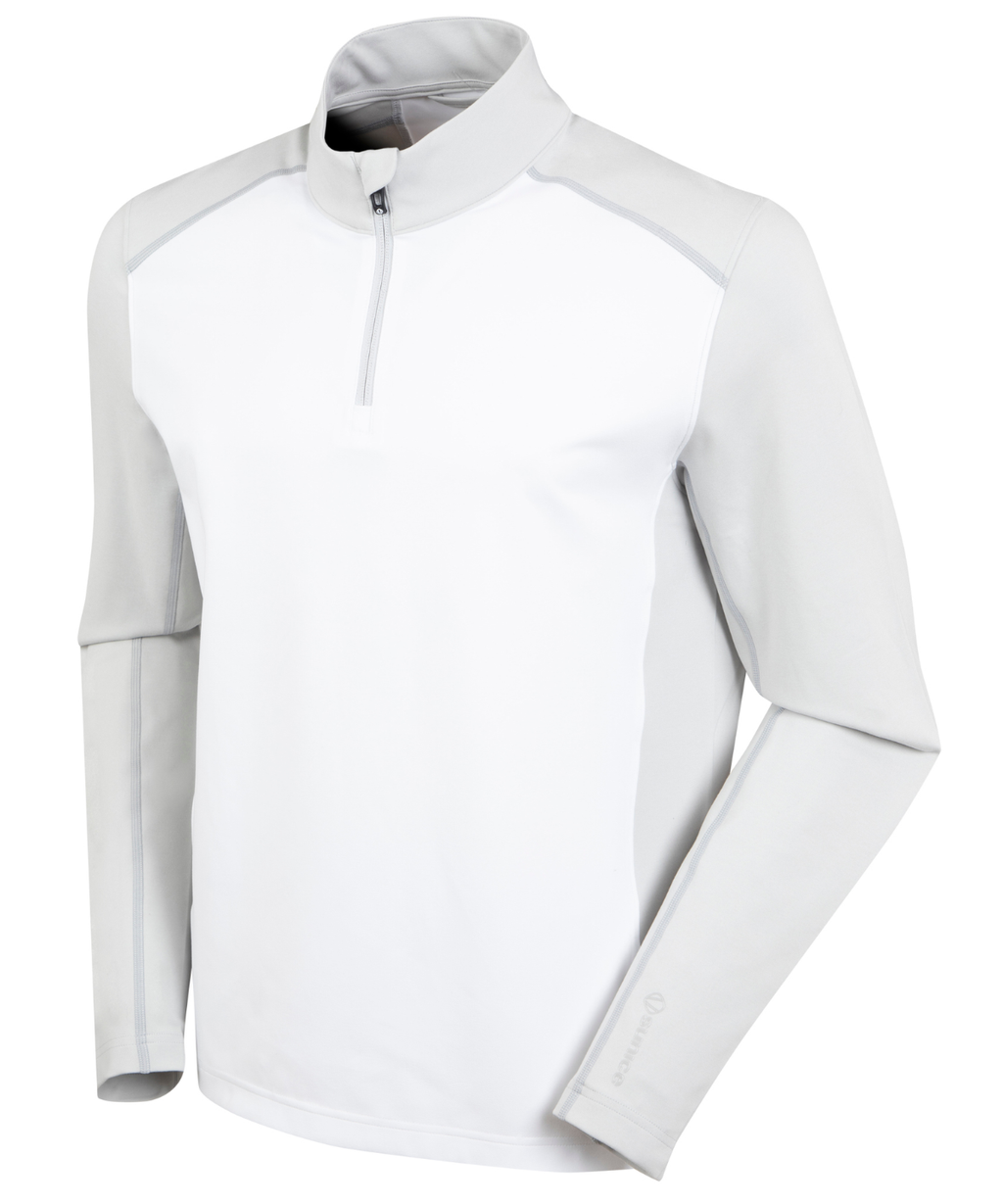 Pure White/ Down Grey Melange