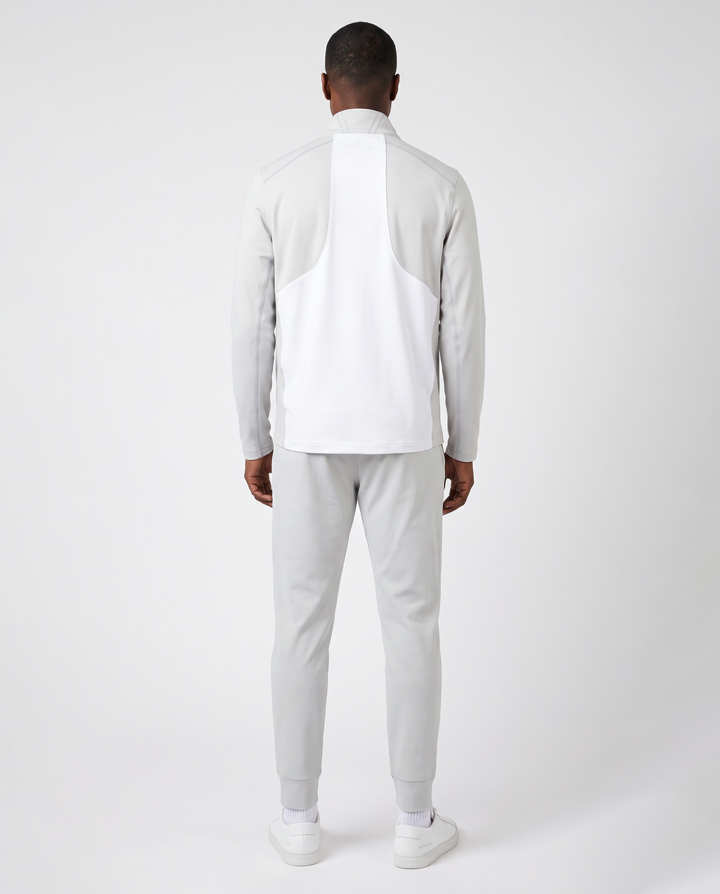Pure White/ Down Grey Melange