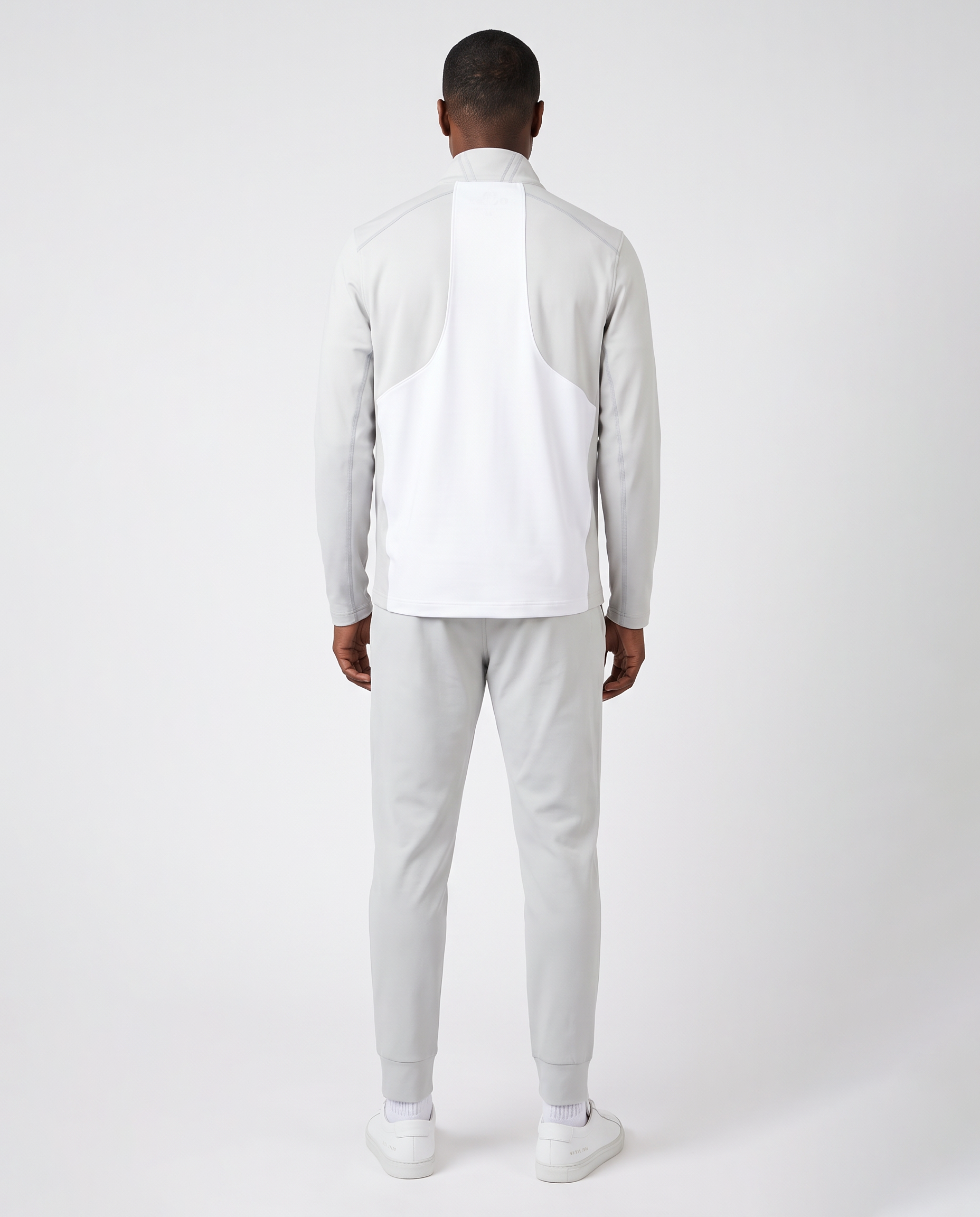 Pure White/ Down Grey Melange