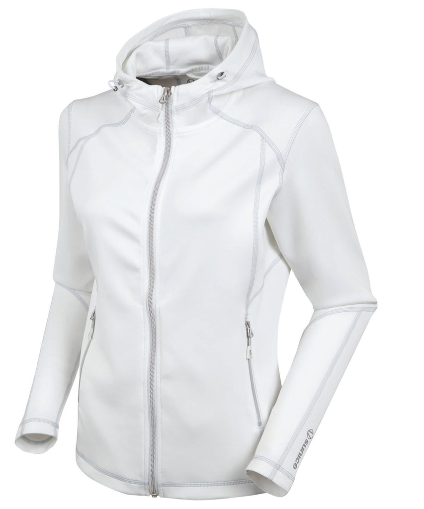 epine é frill zip sweat blouson white épine エピヌ é frill zip sweat blouson - メルカリ