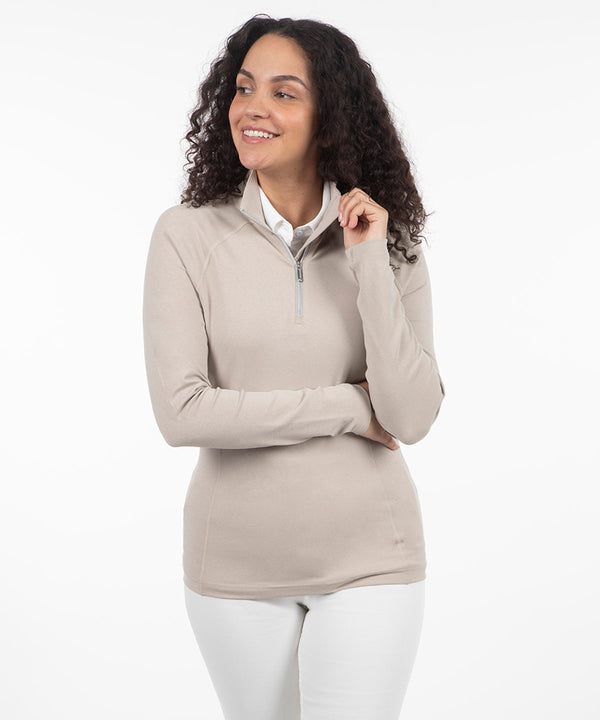Women's Anam Aerosoft Performance Quarter-Zip Pullover