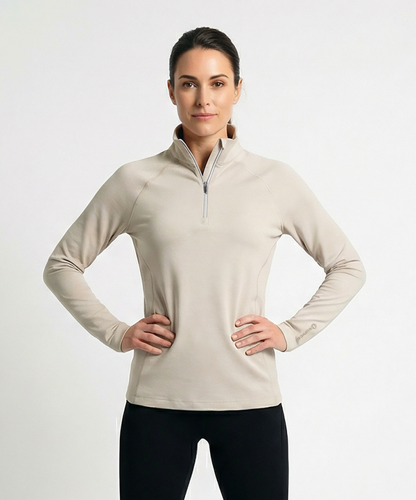 Women's Anam Aerosoft Performance Quarter-Zip Pullover