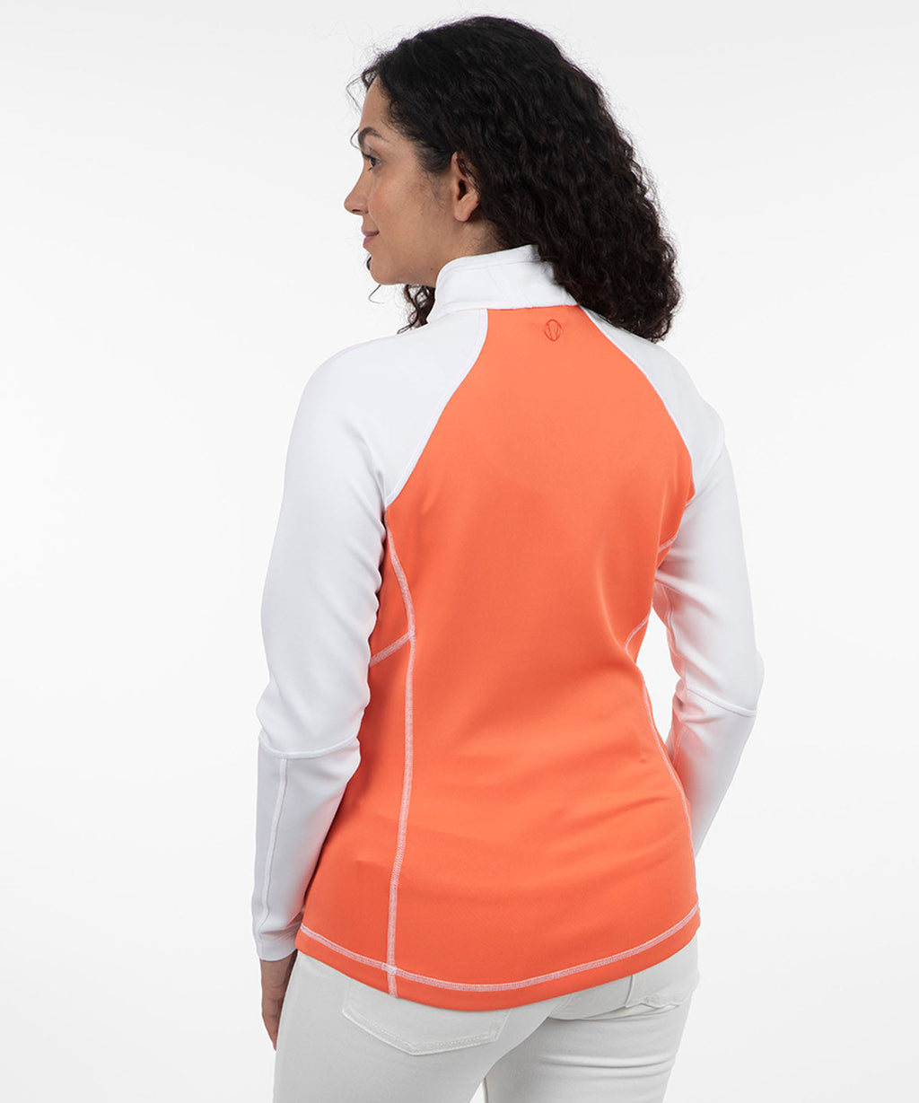 Living Coral/Pure White