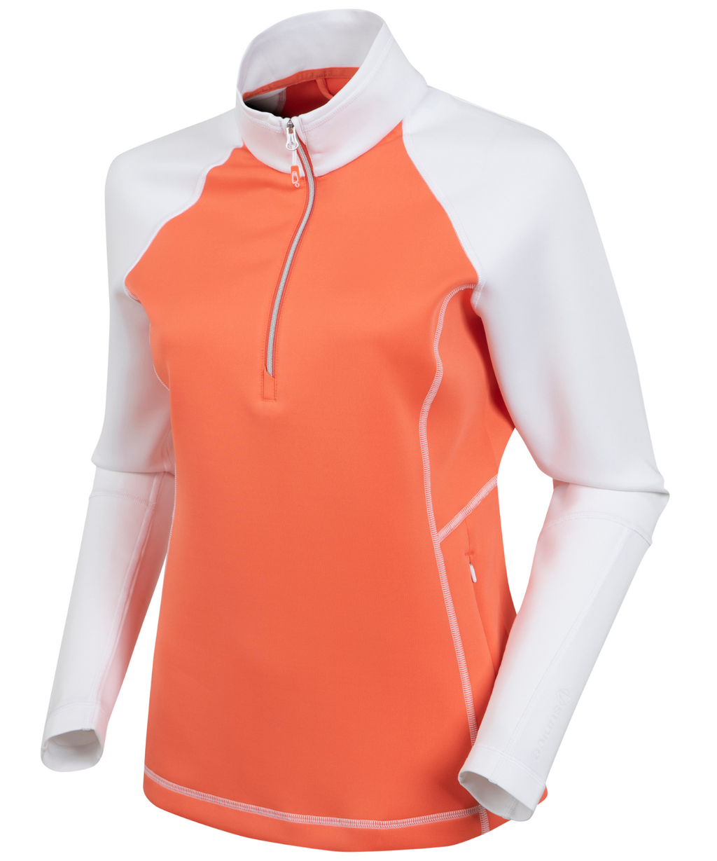 Living Coral/Pure White