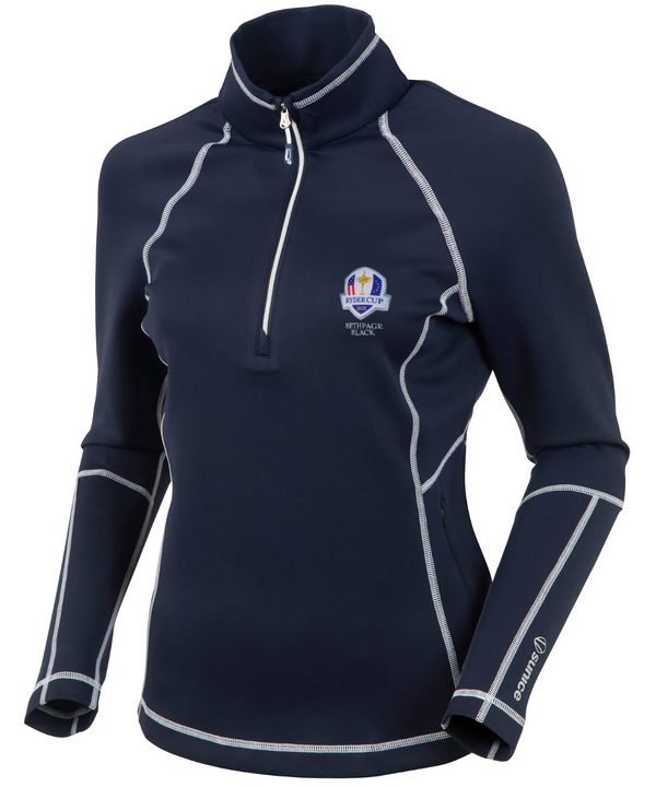 2025 Ryder Cup Women's Maddy 2.0 Quarter-Zip Knit Pullover