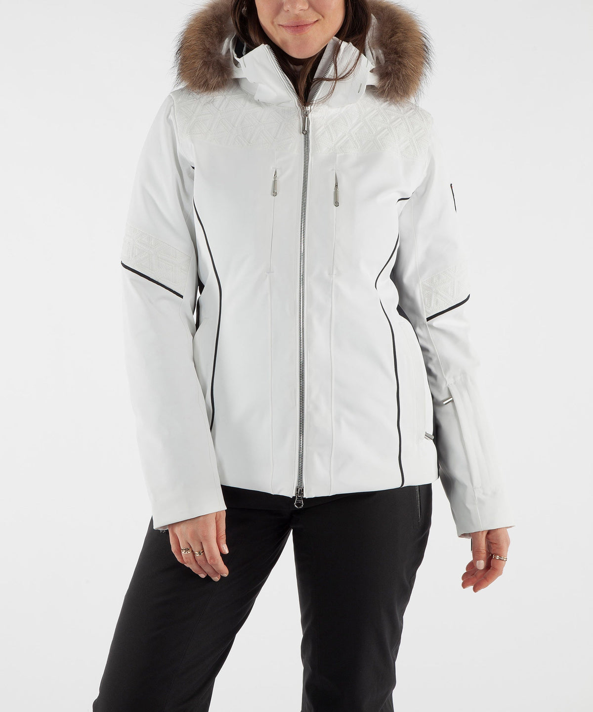 Women&#39;s Sabrina Insulated Jacket with Removable Fur Ruff