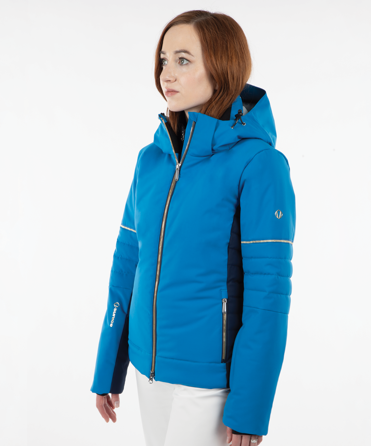 Women's Melissa Waterproof Stretch Jacket with Removable Hood - Sunice