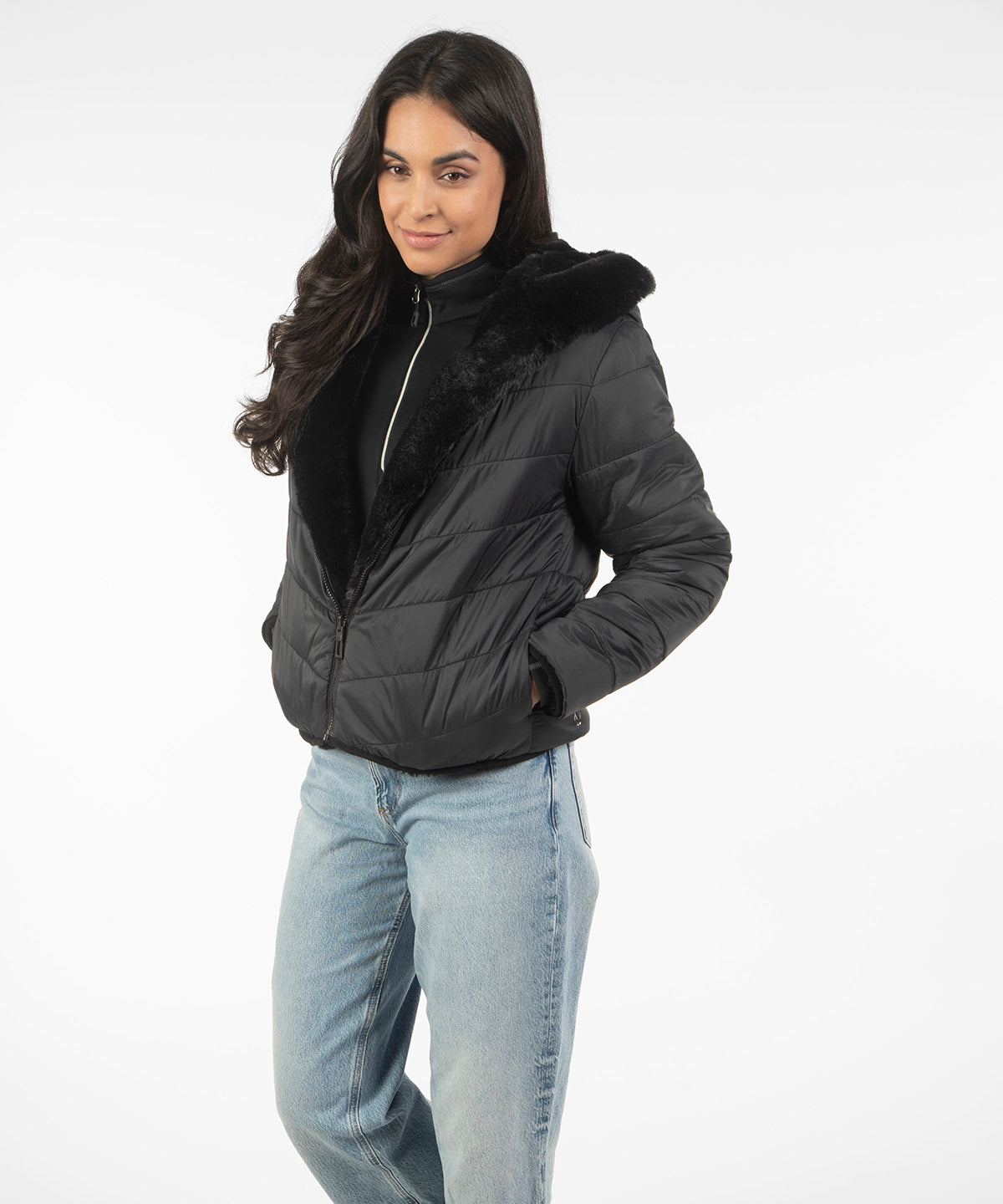 Women's Paris Hooded Reversible Jacket – Sunice