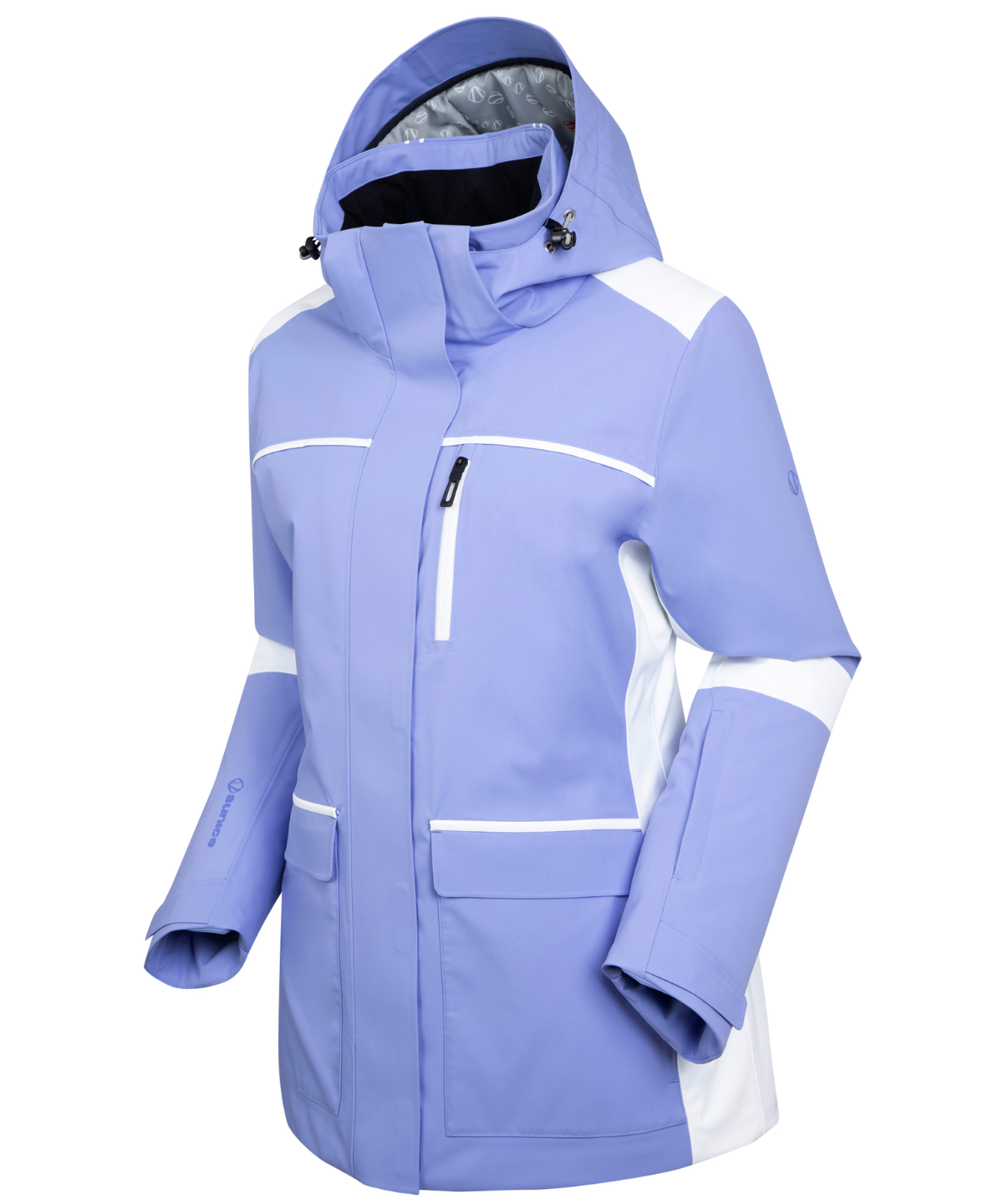 Periwinkle/Pure White