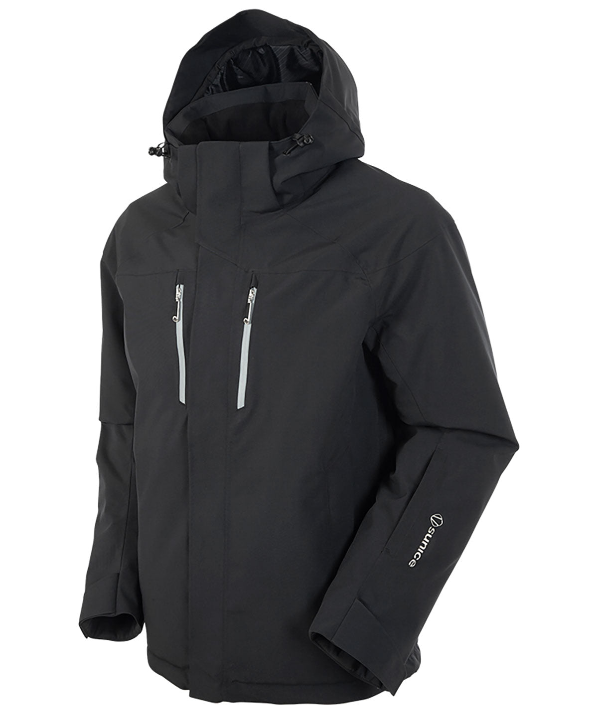 Men s Vibe Waterproof Insulated Stretch Jacket with Removable Hood Sunice