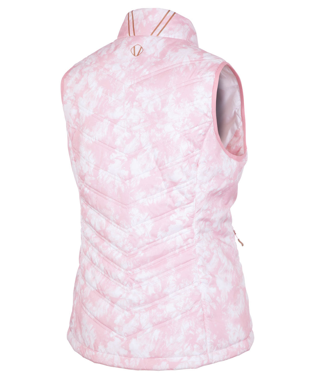 Orchid Pink Crushed Petal Print/Pure White