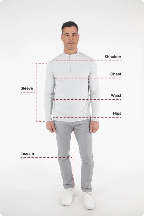 Mens measurement guide