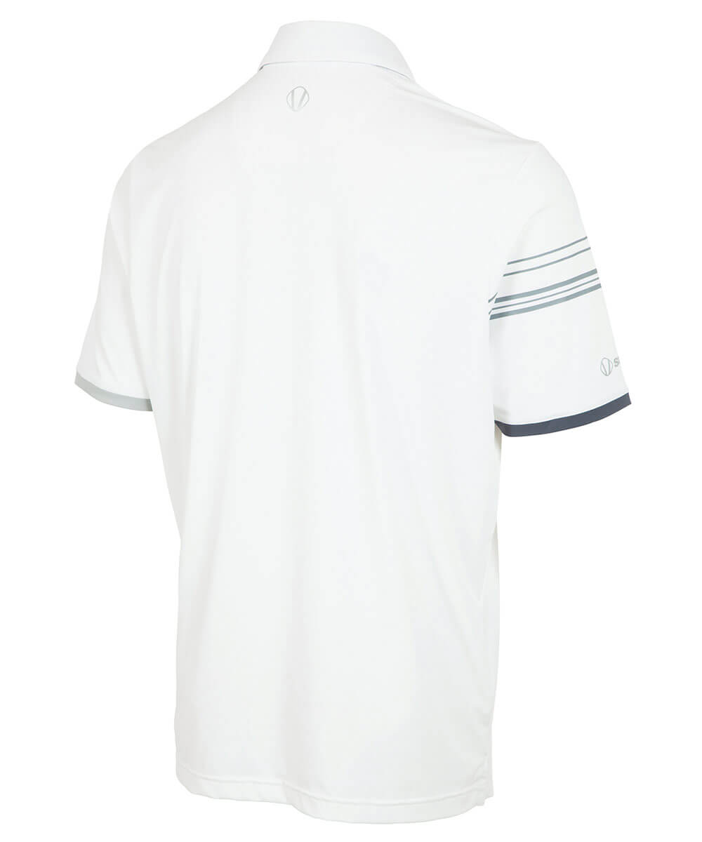 Men&#39;s Cooper Half-Stripe Short Sleeve Polo Shirt