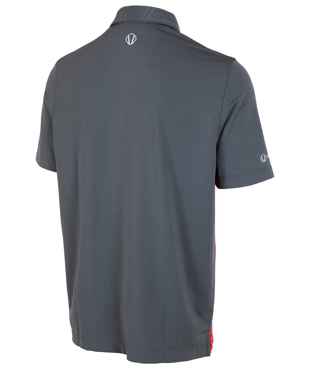 Men&#39;s Rowen Chest Stripe Short Sleeve Polo Shirt