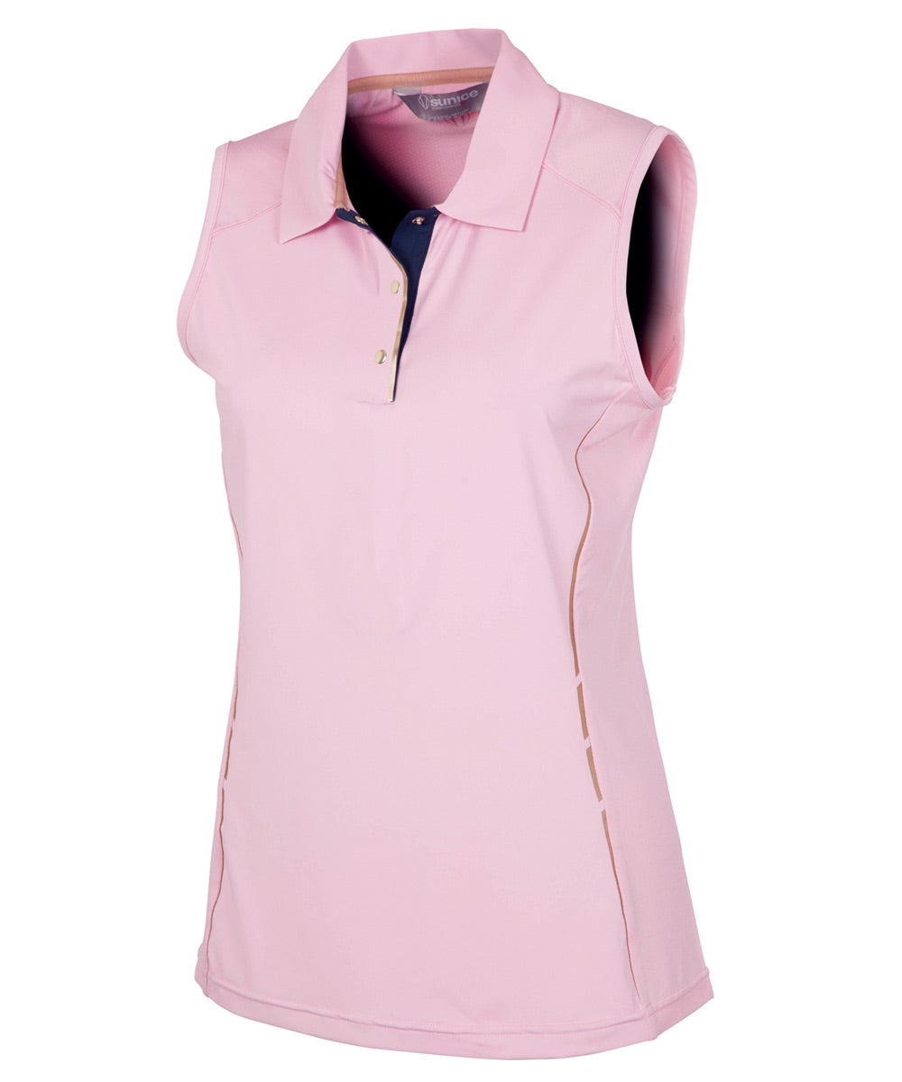 Women&#39;s Breanna DreamSkin Coollite Stretch Sleeveless Polo Shirt