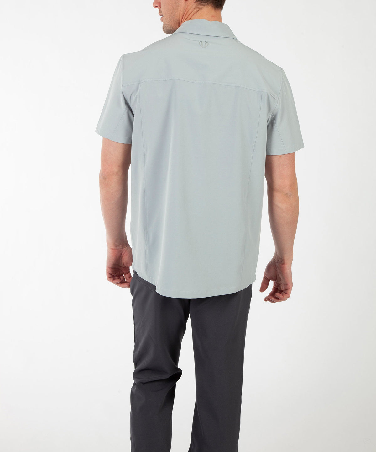 Men&#39;s Duncan Woven Snap-Front Short Sleeve Shirt