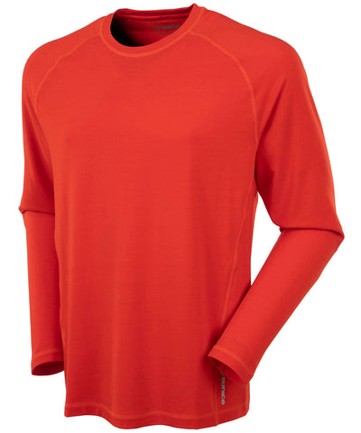 Men's Grady Kinetic Long-Sleeve Performance Crew Neck T-Shirt