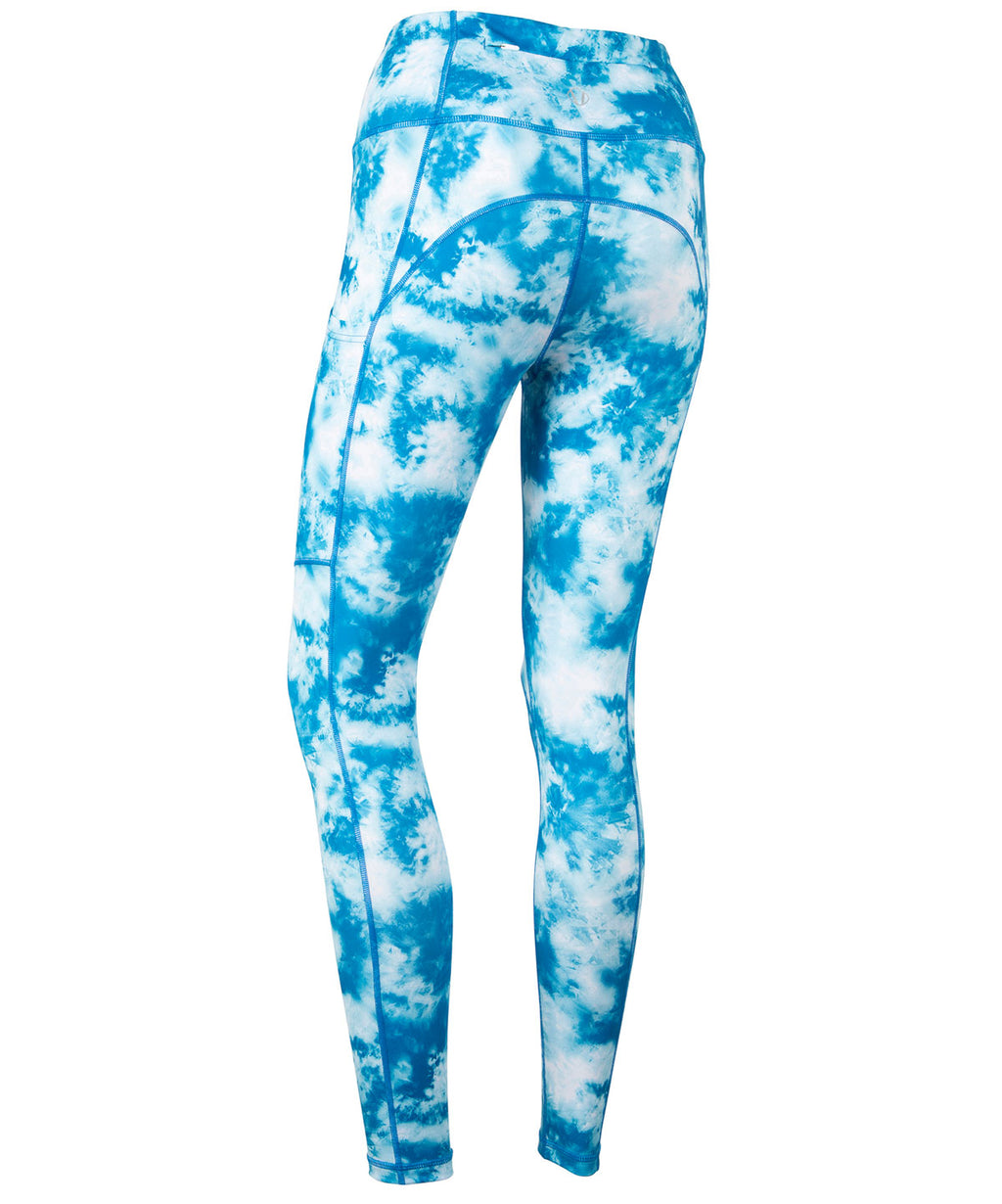 Imperial Blue Cloud Print