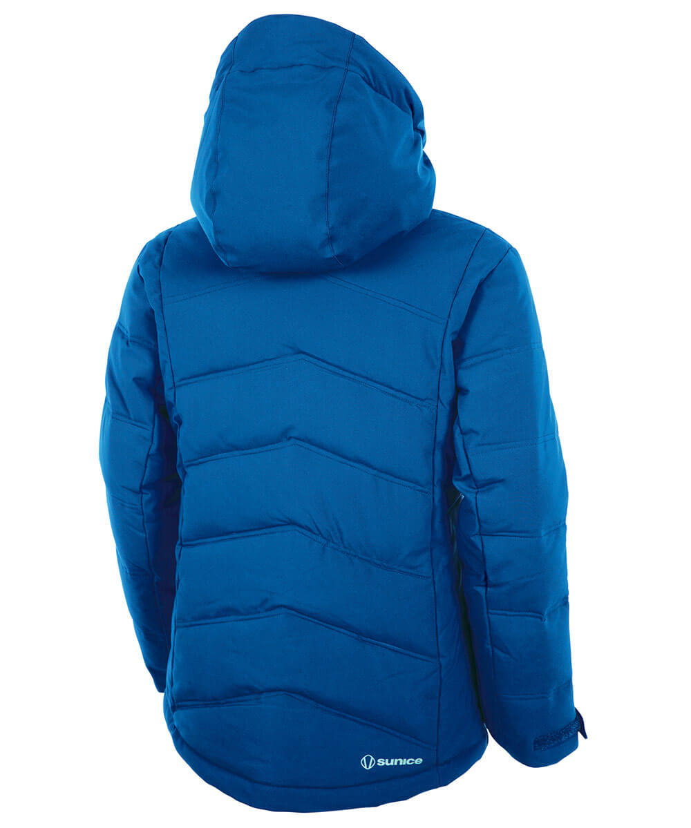 Girls&#39; Ava Waterproof Quilted Stretch Jacket