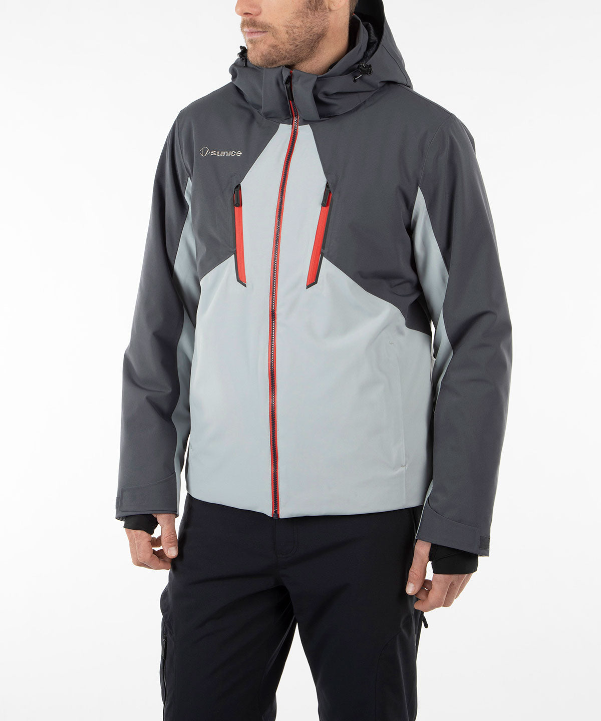 Men's Marc Waterproof Stretch Jacket with Removable Hood – Sunice