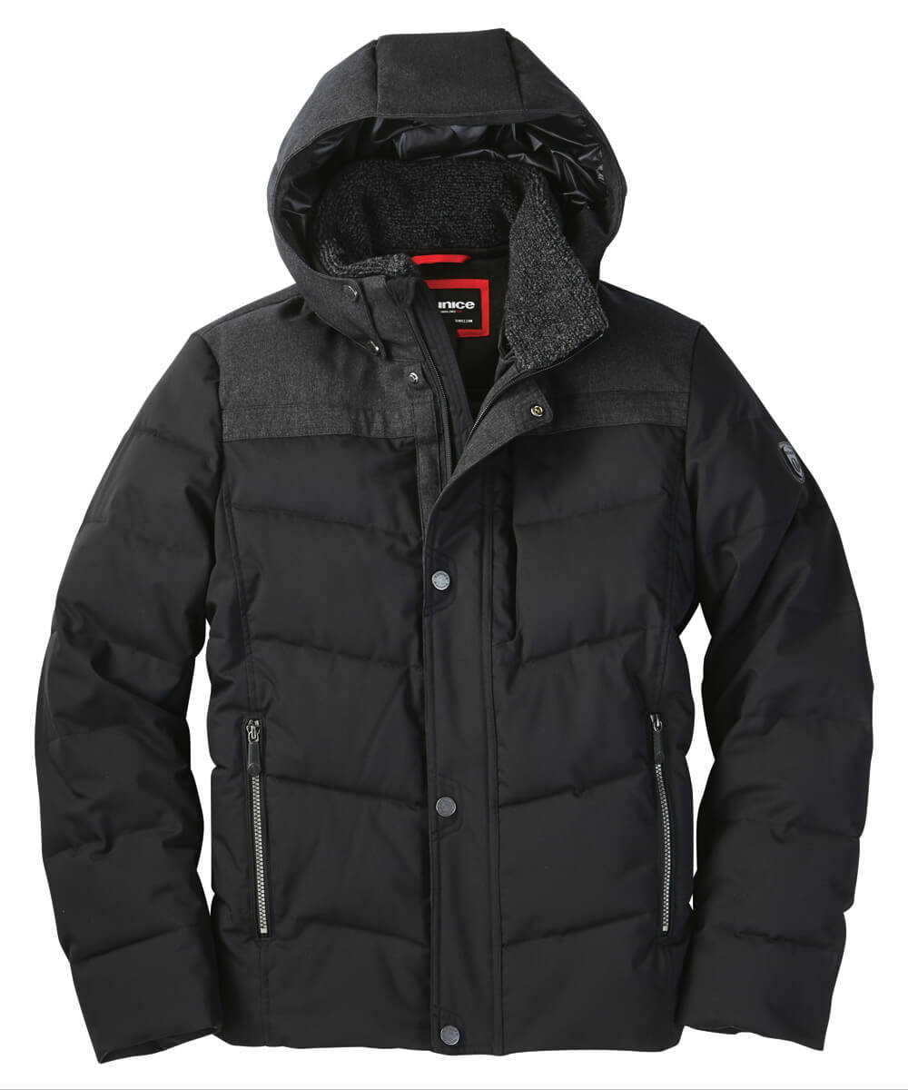 Men&#39;s Asher Waterproof Quilted Stretch Short Coat