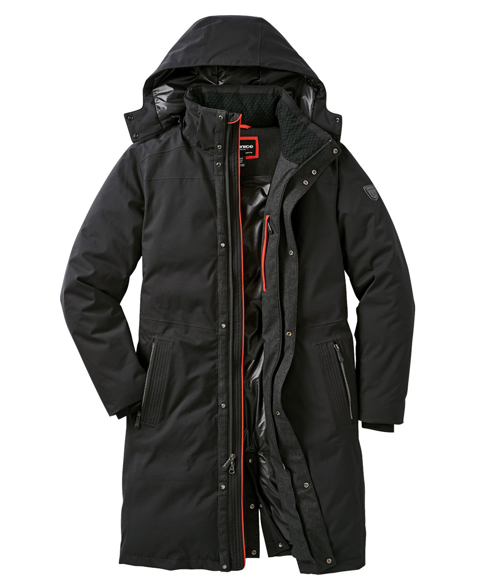 Men's Sawyer Waterproof Insulated Stretch Long Coat – Sunice