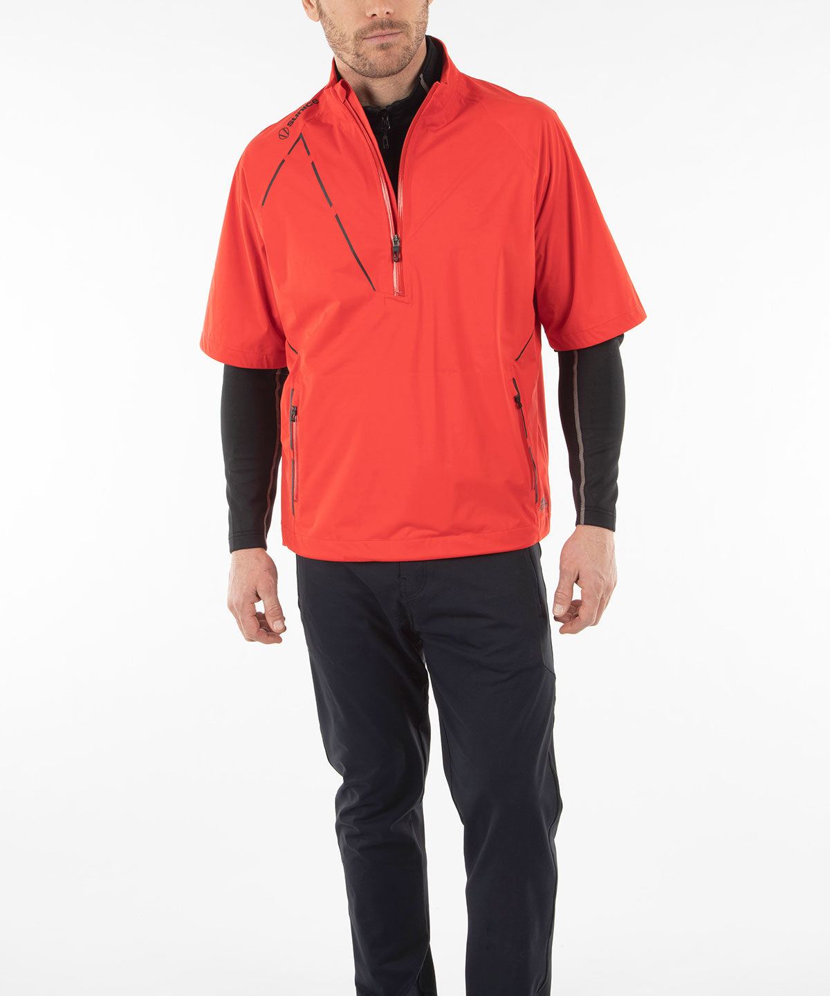Men&#39;s Sullivan Zephal Flextech Waterproof Ultra-Stretch Short-Sleeve Pullover