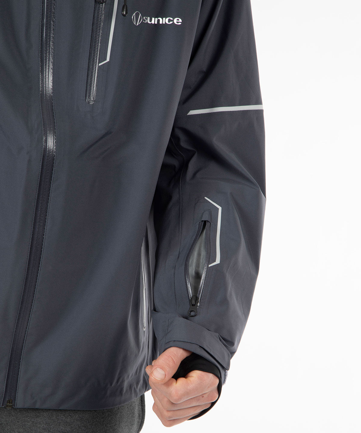 Men&#39;s Milo Zephal Max Waterproof Rain Jacket with Hood
